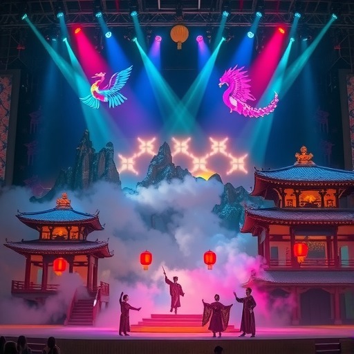 大型5D多媒体仙侠奇幻舞台剧