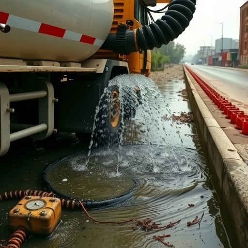 洒水车抽秦淮新河水洒马路？