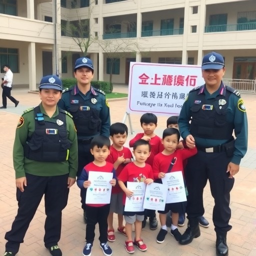 护校安园 北京海淀警方“分龄施策”送上安全“必修课”