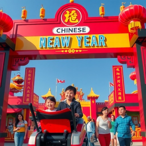 密集“上新”迎游客！来主题公园过春节成新年俗