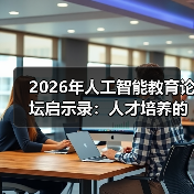 2026年人工智能教育论坛启示录：人才培养的产学研协同“最后一公里”如何打通？（图3）