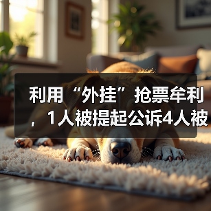 利用“外挂”抢票牟利，1人被提起公诉4人被罚（图2）