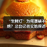 “生鲜灯”为何屡禁不绝？总台记者实地探访（图4）
