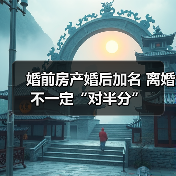 婚前房产婚后加名 离婚不一定“对半分”