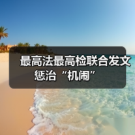 最高法最高检联合发文惩治“机闹”（图2）