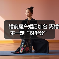 婚前房产婚后加名 离婚不一定“对半分”