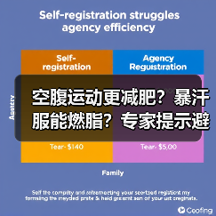 空腹运动更减肥？暴汗服能燃脂？专家提示避免误区