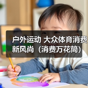 户外运动 大众体育消费新风尚(消费万花筒)(图4) 户外运动 大众体育消费新风尚(消费万花筒)(图4)