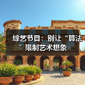 综艺节目：别让“算法”限制艺术想象