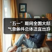 “五一”期间全国大部气象条件总体适宜出游