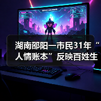 湖南邵阳一市民31年“人情账本”反映百姓生活变迁（图1）