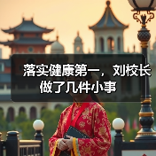落实健康第一，刘校长做了几件小事（图4）