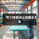 写字楼里运动鞋服多起来（图1）