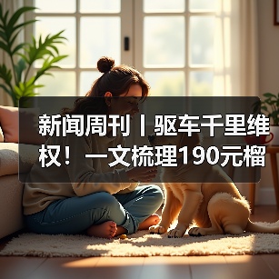 新闻周刊丨驱车千里维权！一文梳理190元榴莲仅退款事件（图1）