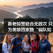 新老骑警磨合无数次 只为英雄回家路“编队如一体”（图2）