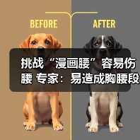 挑战“漫画腰”容易伤腰 专家:易造成胸腰段损伤(图3) 挑战“漫画腰”容易伤腰 专家:易造成胸腰段损伤(图3)