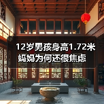 12岁男孩身高1.72米 妈妈为何还很焦虑(图4) 12岁男孩身高1.72米 妈妈为何还很焦虑(图4)