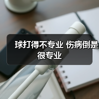 球打得不专业 伤病倒是很专业（图4）