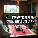 五一假期出境游商品人均预订量同比增长12%(图2) 五一假期出境游商品人均预订量同比增长12%(图2)