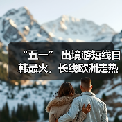 “五一” 出境游短线日韩最火，长线欧洲走热