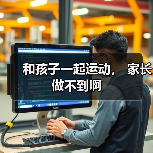 和孩子一起运动, 家长做不到啊(图2) 和孩子一起运动, 家长做不到啊(图2)