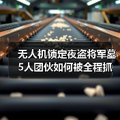 无人机锁定夜盗将军墓 5人团伙如何被全程抓拍？