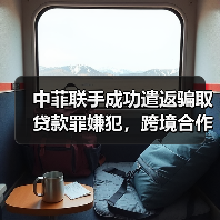 中菲联手成功遣返骗取贷款罪嫌犯，跨境合作如何高效打击犯罪？（图3）