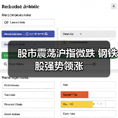 股市震荡沪指微跌 钢铁股强势领涨(图3) 股市震荡沪指微跌 钢铁股强势领涨(图3)