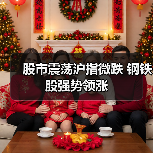 股市震荡沪指微跌 钢铁股强势领涨