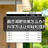 跑步减肥怕累怎么办?科学方法让你轻松提升速度(图2) 跑步减肥怕累怎么办?科学方法让你轻松提升速度(图2)