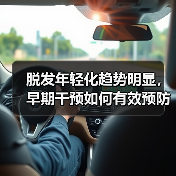 脱发年轻化趋势明显，早期干预如何有效预防？（图1）