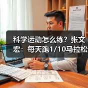 科学运动怎么练?张文宏:每天跑1/10马拉松就足够!(图2) 科学运动怎么练?张文宏:每天跑1/10马拉松就足够!(图2)