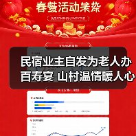 民宿业主自发为老人办百寿宴 山村温情暖人心（图1）