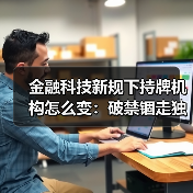 金融科技新规下持牌机构怎么变：破禁锢走独立之路（图3）