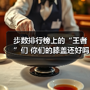步数排行榜上的“王者”们 你们的膝盖还好吗