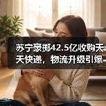 苏宁豪掷42.5亿收购天天快递，物流升级引爆行业（图2）