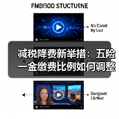 减税降费新举措：五险一金缴费比例如何调整？（图1）