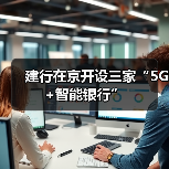 建行在京开设三家“5G+智能银行”（图1）