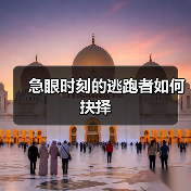 急眼时刻的逃跑者如何抉择（图2）