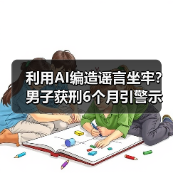 利用AI编造谣言坐牢？男子获刑6个月引警示（图4）