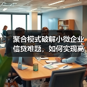 聚合模式破解小微企业信贷难题，如何实现高效融资？（图1）