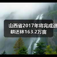 山西省2017年将完成退耕还林163.2万亩（图4）