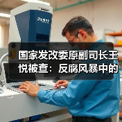 国家发改委原副司长王悦被查：反腐风暴中的关键人物（图2）