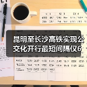 昆明至长沙高铁实现公交化开行最短间隔仅6分钟（图4）