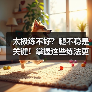 太极练不好？腿不稳是关键！掌握这些练法更稳（图3）