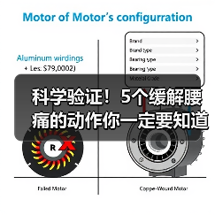 科学验证！5个缓解腰痛的动作你一定要知道