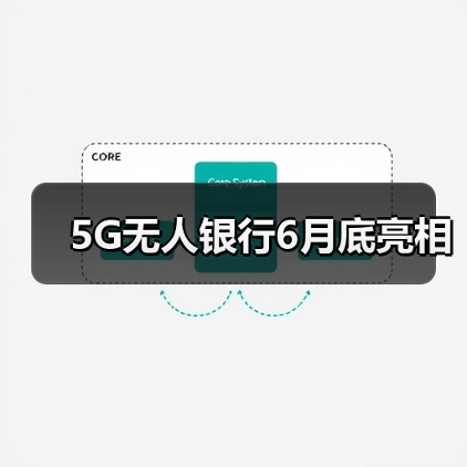 5G无人银行6月底亮相(图1) 5G无人银行6月底亮相(图1)