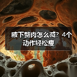 腋下赘肉怎么减？4个动作轻松瘦
