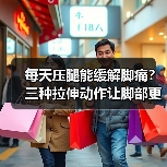 每天压腿能缓解脚痛？三种拉伸动作让脚部更健康