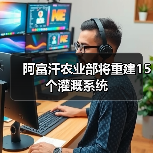 阿富汗农业部将重建15个灌溉系统（图1）